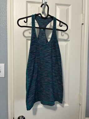 Lululemon Cool Racerback II – Wee Are From Space Deep Coal Battleship